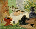 CEZANNE PAUL (1839-1906) - Una moderna Olympia - 1872